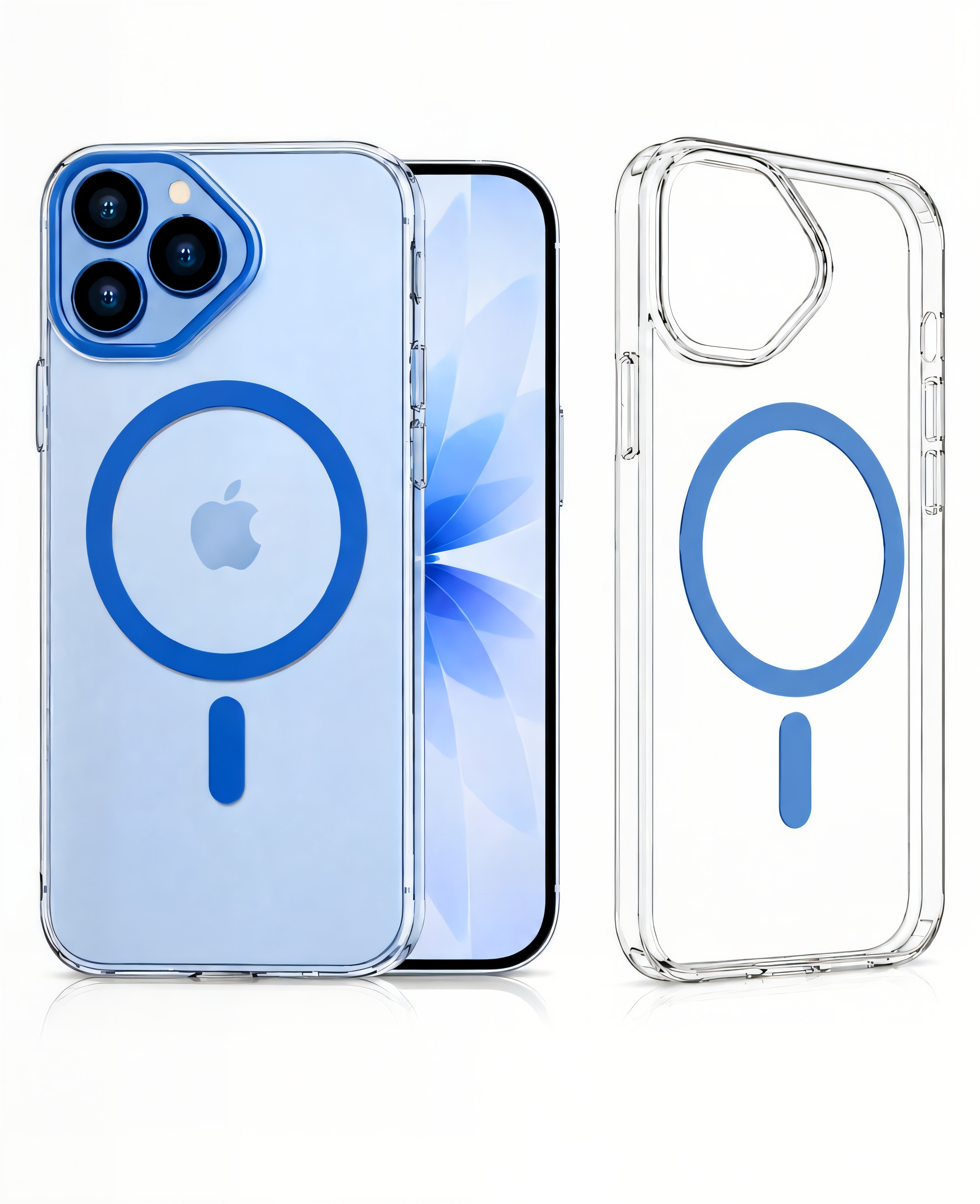 Uphill Magnetic safe case for iPhone 17, Protective Slim Case [Seamless Work with Magnetic Safe] 