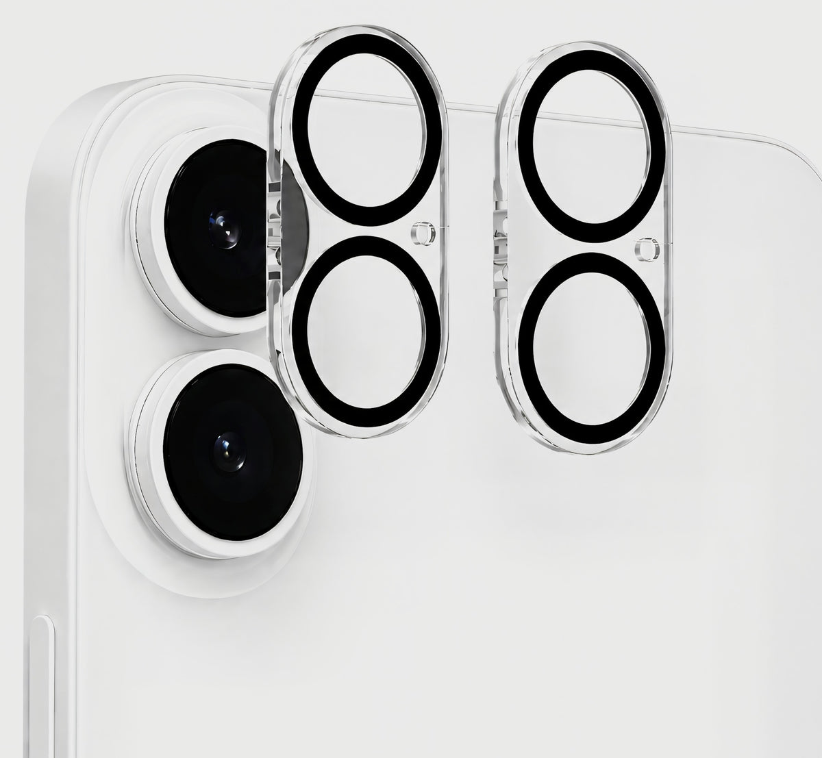 Uphill iPhone 17 Camera Lens Protector Sage (2-Pack) – Tempered Glass, Military-Grade Anti-Scratch