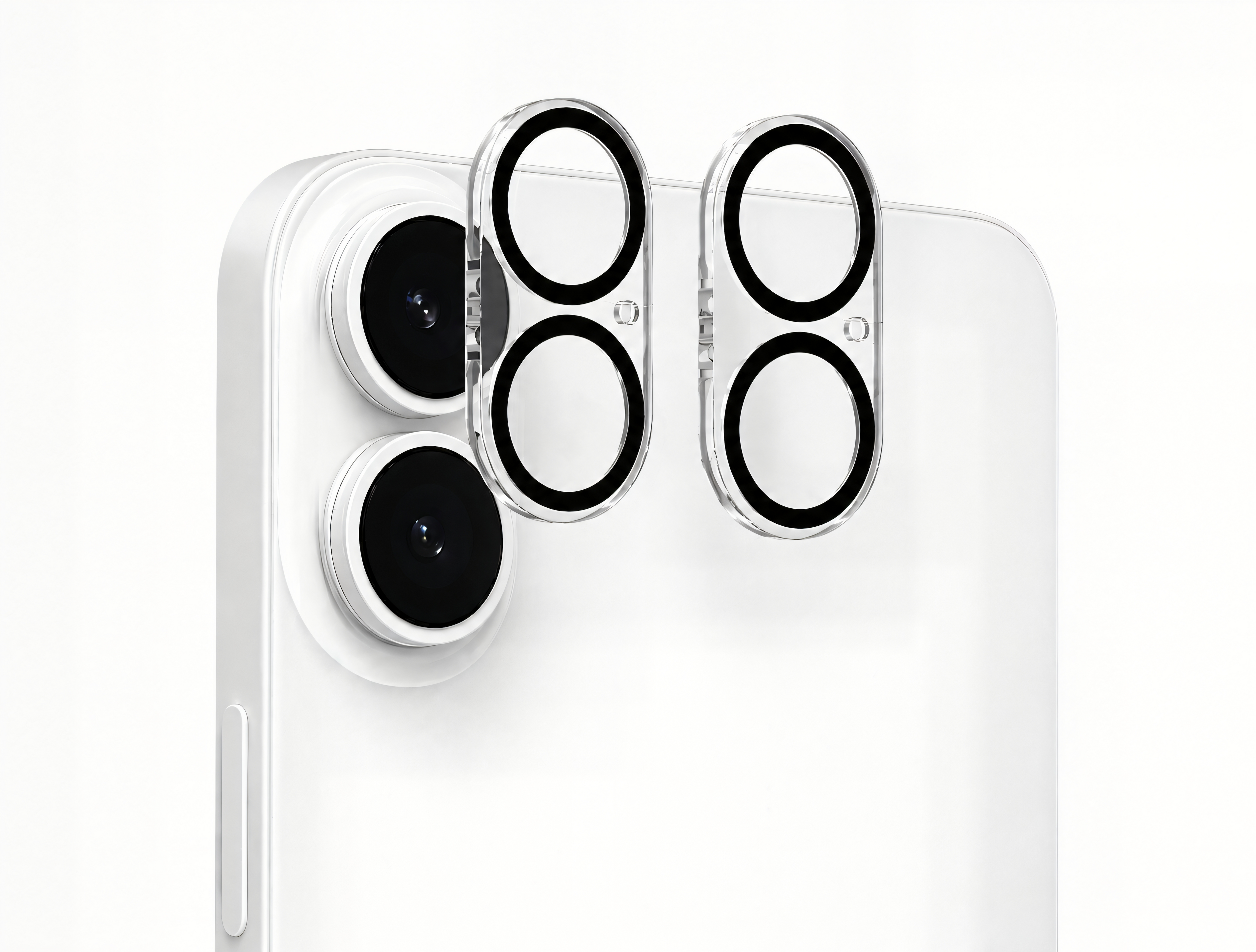 Uphill iPhone 17 Camera Lens Protector Sage (2-Pack) – Tempered Glass, Military-Grade Anti-Scratch