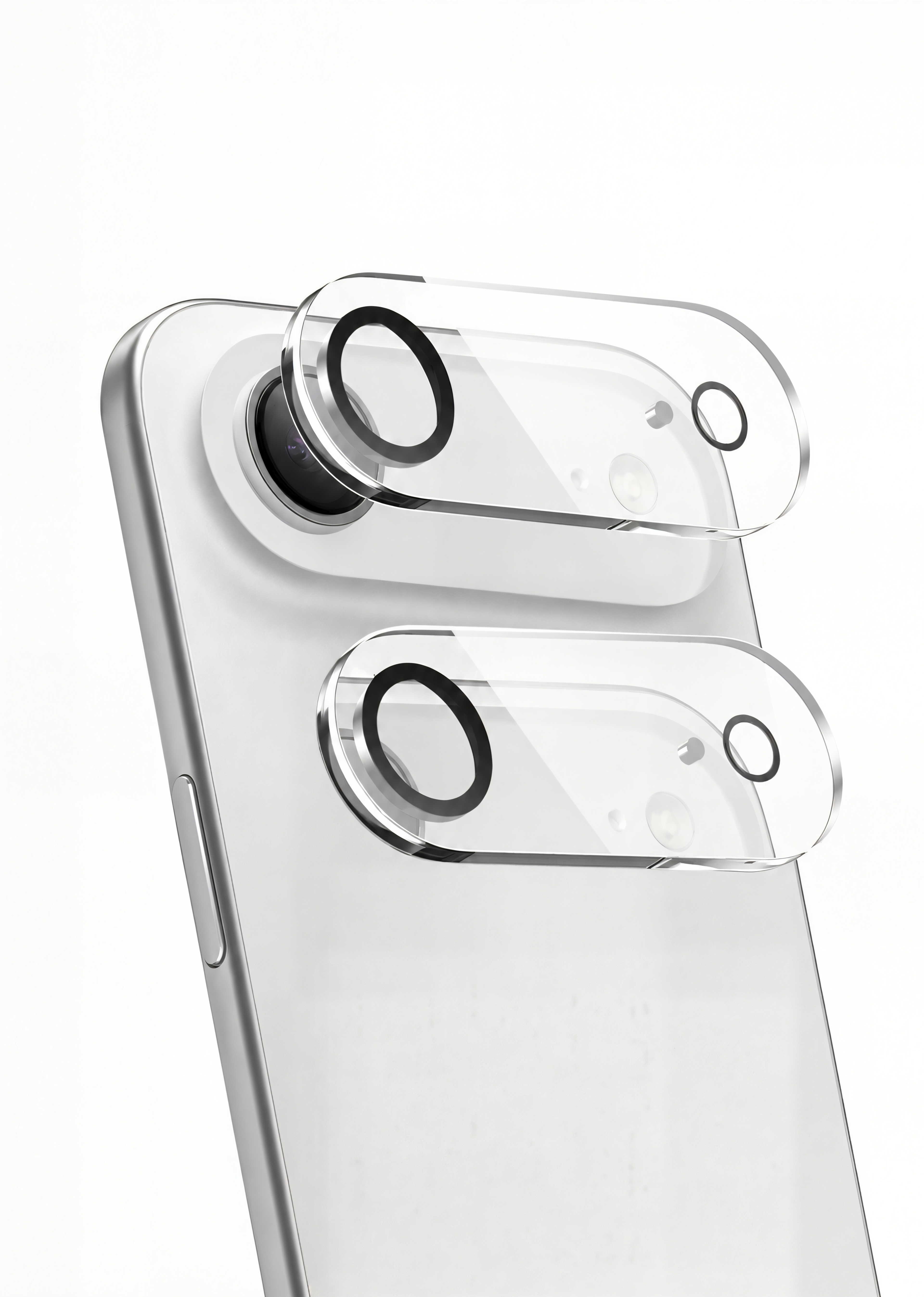 Uphill iPhone 17 Air Camera Lens Protector Sage (2-Pack) – Tempered Glass, Military-Grade Anti-Scratch