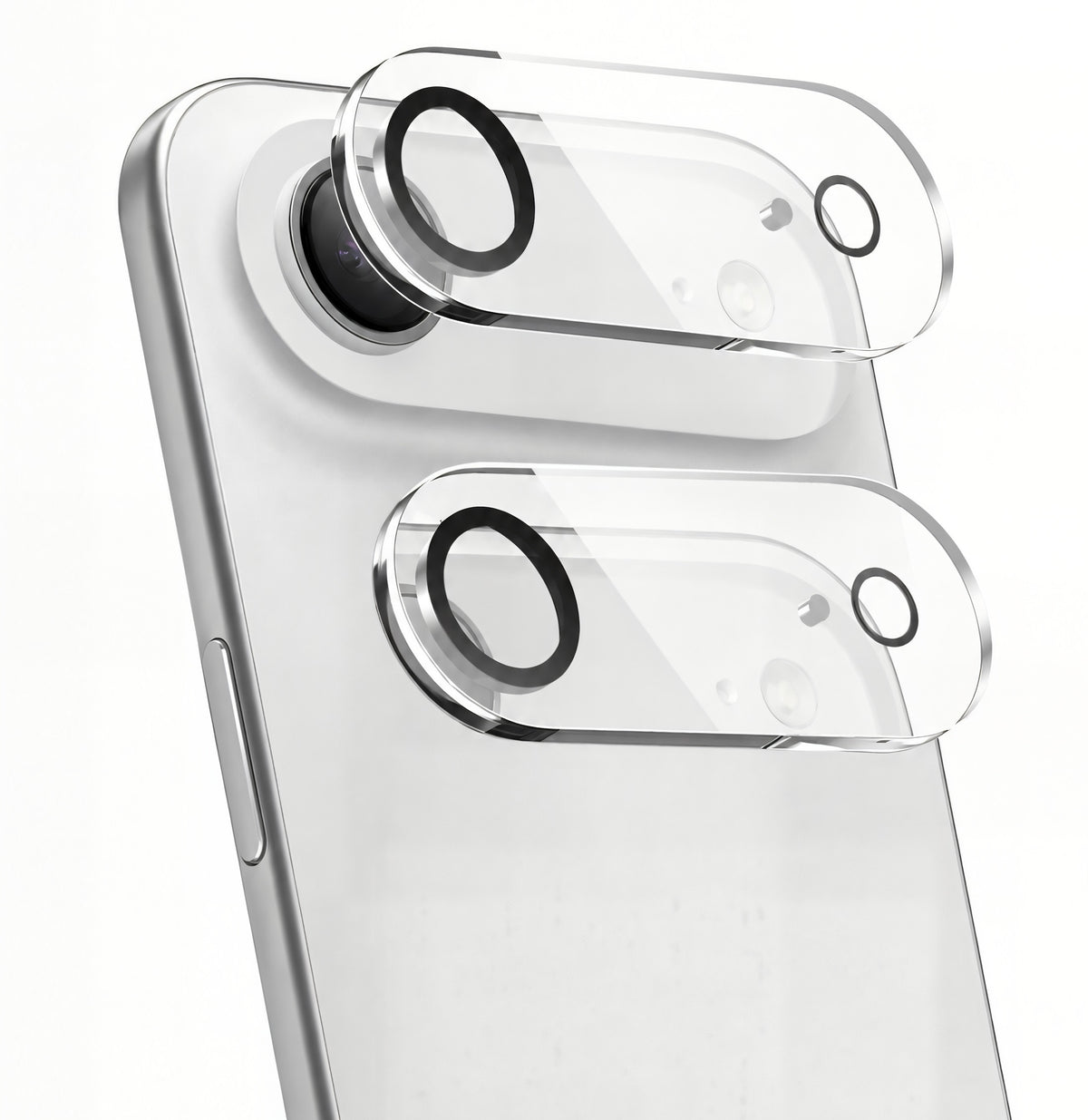Uphill iPhone 17 Air Camera Lens Protector Sage (2-Pack) – Tempered Glass, Military-Grade Anti-Scratch