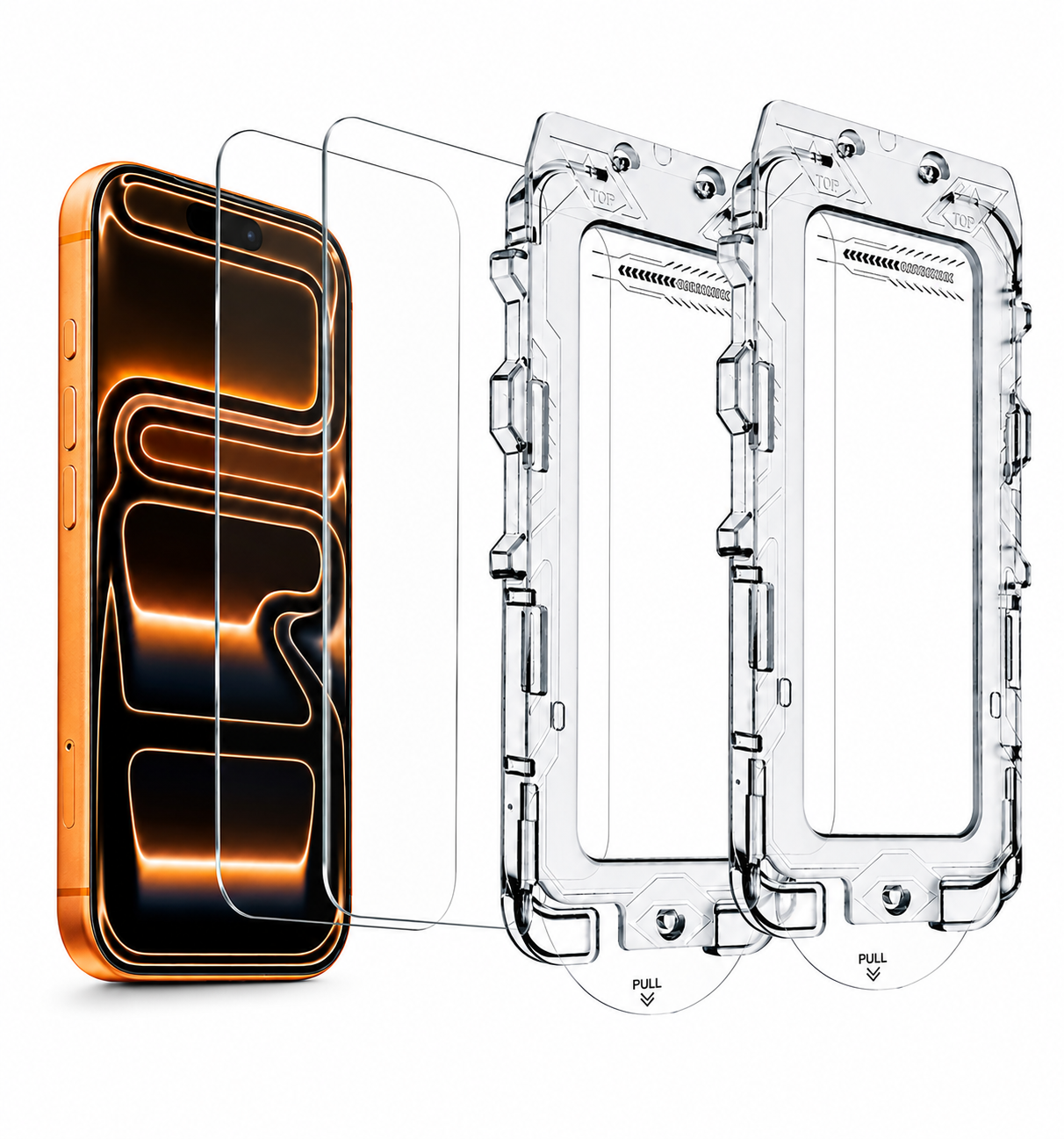 Uphill Tempered Glass for iPhone 17 | [2Pack] Screen Protector Guard